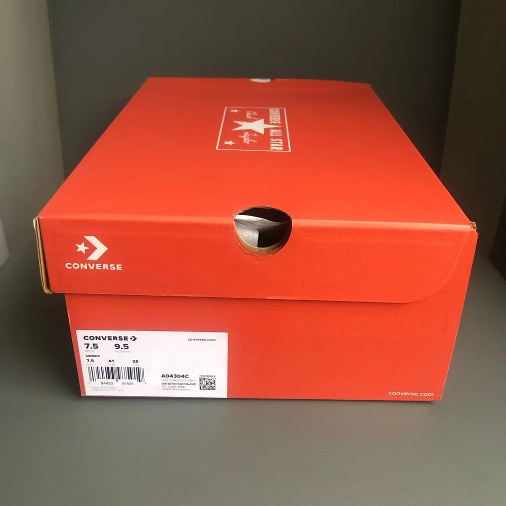 Converse Chuck 70 Twisted Shoes Women’s Size 9.5 Men’s Size 7.5